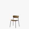Pavilion AV12 Dining Chair Upholstered Seat and Back - Velvet 08 Almond