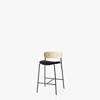 Pavilion AV8 Counter Chair Upholstered Seat - white oak - vidar 1880