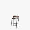 Pavilion AV8 Counter Chair Upholstered Seat - walnut - vidar 1880