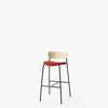Pavilion AV10 Bar Chair Upholstered Seat - white oak - vidar 542
