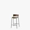 Pavilion AV10 Bar Chair Upholstered Seat - walnut - canvas 964