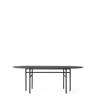 Snaregade Table - Oval - Linoleum Top - Black