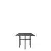Snaregade Table - Rectangular - Linoleum Top - Black