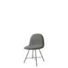 3D Dining Chair - Fully Upholstered Center base - Black base