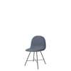 3D Dining Chair - Front Upholstered Center Base Hirek Shell