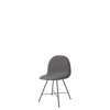 3D Dining Chair - Front Upholstered Center Base Hirek Shell