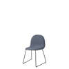 3D Dining Chair - Front Upholstered Sledge Base Hirek Shell
