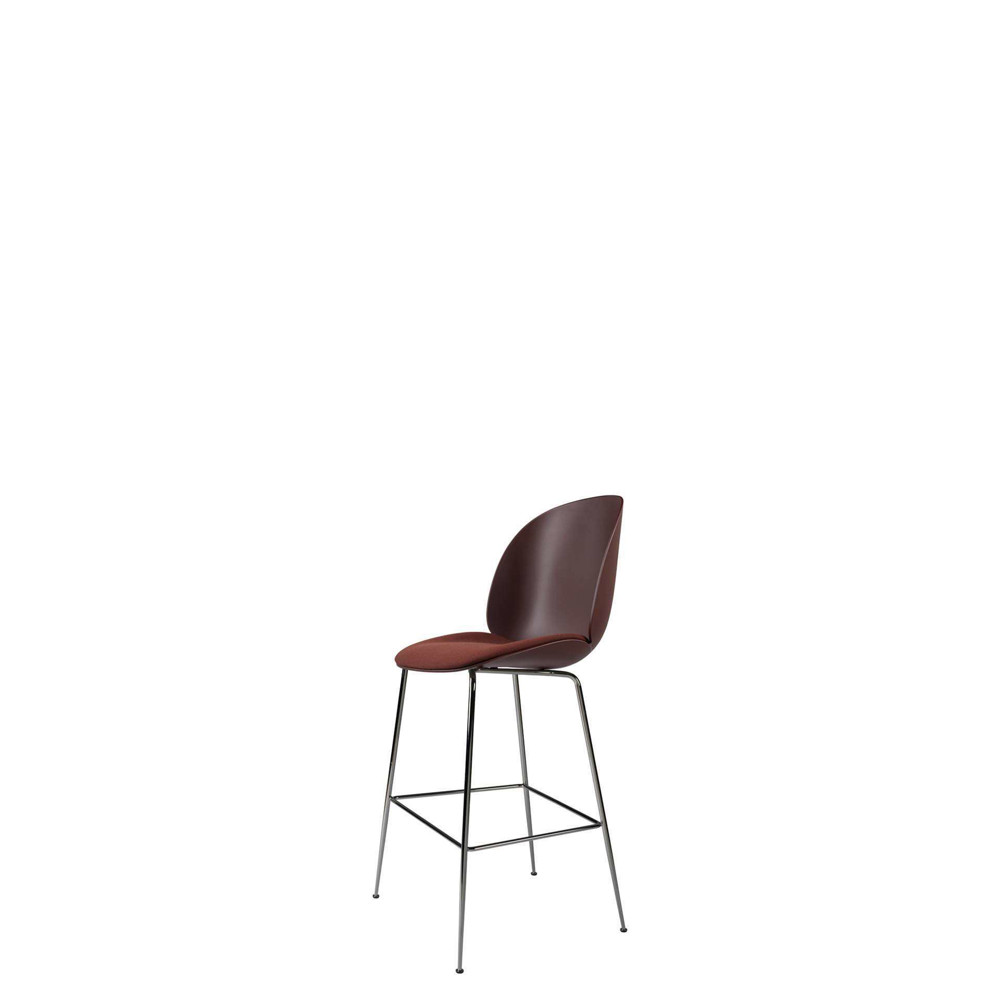 Beetle Counter Bar Chair - Seat Upholstered Conic Base