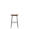 Beetle Bar Stool - Fully Upholstered Conic Base
