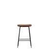 Beetle Counter Stool - Fully Upholstered Conic Base