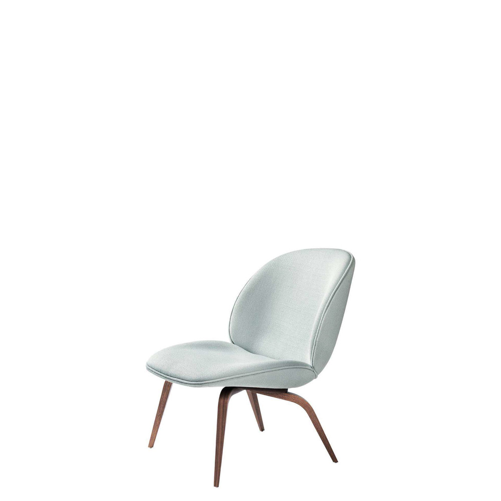 Beetle Lounge Chair - Fully Upholstered Wood Base