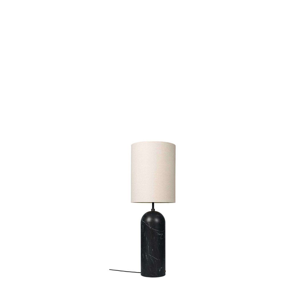 Gravity Floor Lamp - Marble Base - XL High - Canvas shade