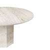 Epic Dining Table - Round 130 - White Travertine