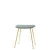 Beetle Stool - Fully Upholstered 45 Conic Base
