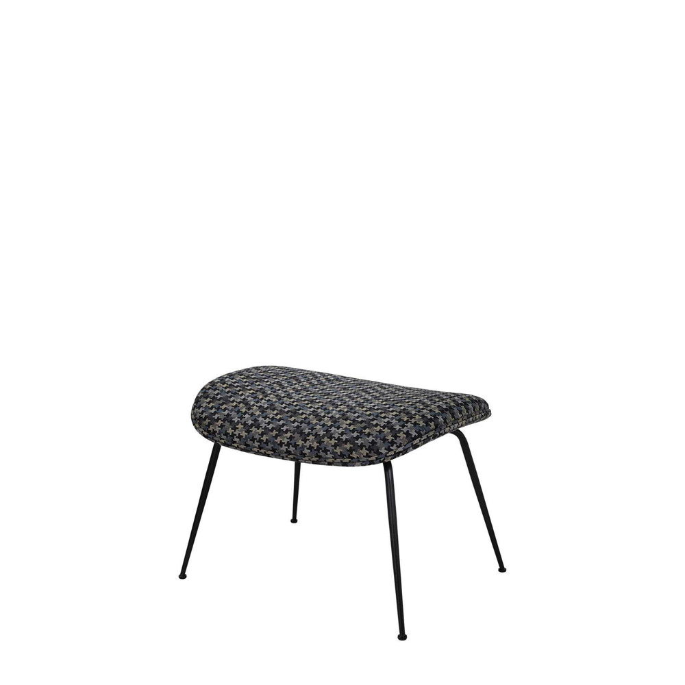 Beetle Ottoman - Fully Upholstered Conic Base