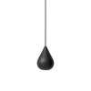 Liuku Drop Pendant - black stained wood