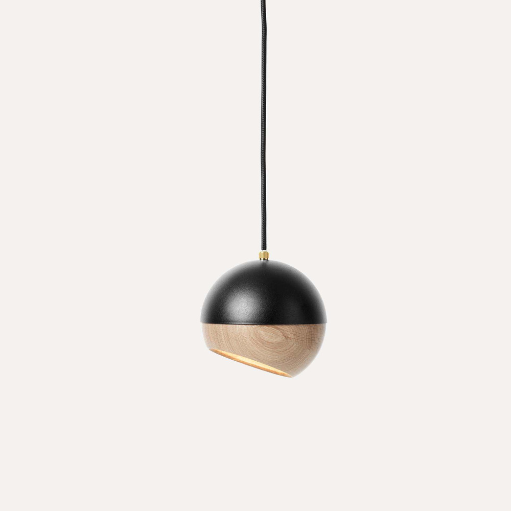 Ray Pendant - Small - Black