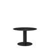 GUBI 2.0 Dining Table - Round 110 - black black marquina marble