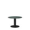 GUBI 2.0 Dining Table - Round 110 - green guatemala marble