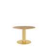 GUBI 2.0 Dining Table - Round 110 - wood oak top