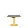 GUBI 2.0 Dining Table - Round 110 - granite grey glass top
