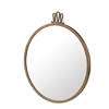 Randaccio Round Wall Mirror - 42 antique brass