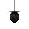 Satellite Pendant - soft black off
