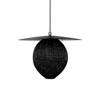 Satellite Pendant - soft black off