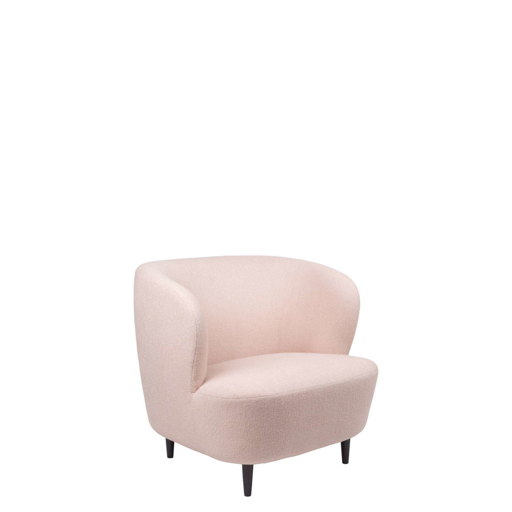 Stay Lounge Chair Large - Wood Legsamerican walnut gubi harp-200