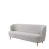 Stay Sofa - 70 Deep - Wood Legsoak dedar karakorum-004