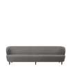 Stay Sofa - 95 Deep - Wood Legs260 black stained oak dedar belsuede-003