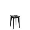 Trefle Stool - black stained oak