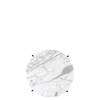 TS Round Coffee Table - 55 black base - white carrara marble 