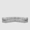 Wonder Corner Sofa - 2x3 Seater - kvadrat remix-2-0123