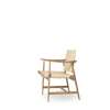 BM1106 Huntsman Chair - oak-oil-natural-saddle leather