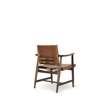 BM1106 Huntsman Chair - walnut-oil-cognac-saddle leather