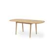 CH002 CH006 Oval Dining Table - Folding - ch002-beech-oil