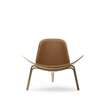 CH07 Shell Lounge Chair - oak-oil-thor 307