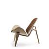 CH07 Shell Lounge Chair - oak-white oil-thor 307
