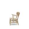CH22 Lounge Chair - oak-walnut-oil-natural-paper cord