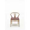 CH24 Wishbone Chair - dark-red7100