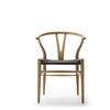 CH24 Wishbone Chair - oak-oil black-paper-cord