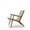 CH25 Lounge Chair - oak-oil-natural-paper cord