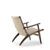 CH25 Lounge Chair - walnut-oil-natural-paper cord