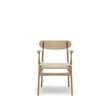 CH26 Dining Chair - oak-walnut-natural-paper cord