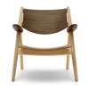 CH28T Lounge Chair - Un-upholstered - walnut-oak-olie