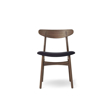 CH30P Dining Chair - Seat Upholstered - walnut-oil-fiord 981