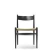 CH36 Dining Chair - oak-black-natural-paper cord