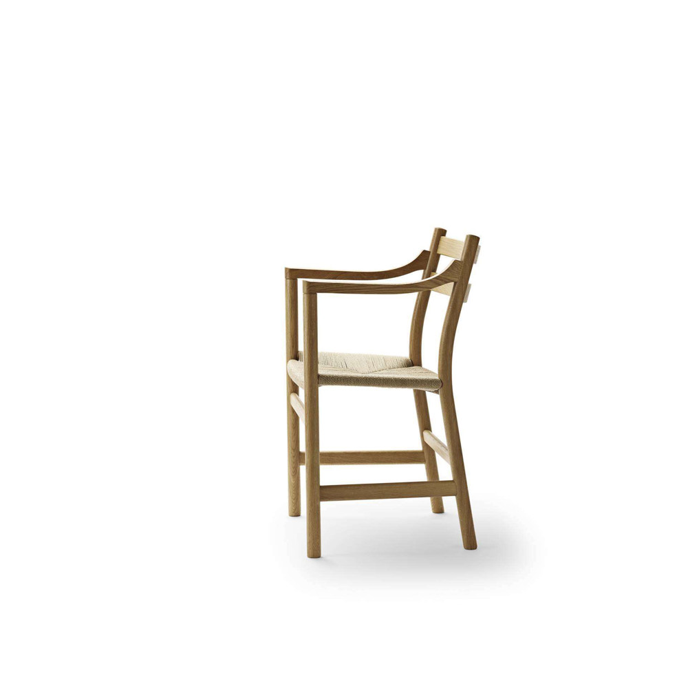 CH46 Dining Armchair - oak-oil-natural-paper cord