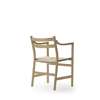 CH46 Dining Armchair - oak-soap-natural-paper cord